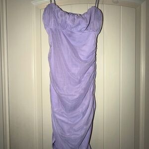 Princess Polly Lilac Ruched Mini Dress